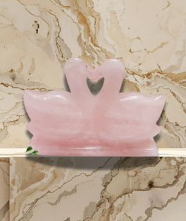 Swan of Rose Quarz